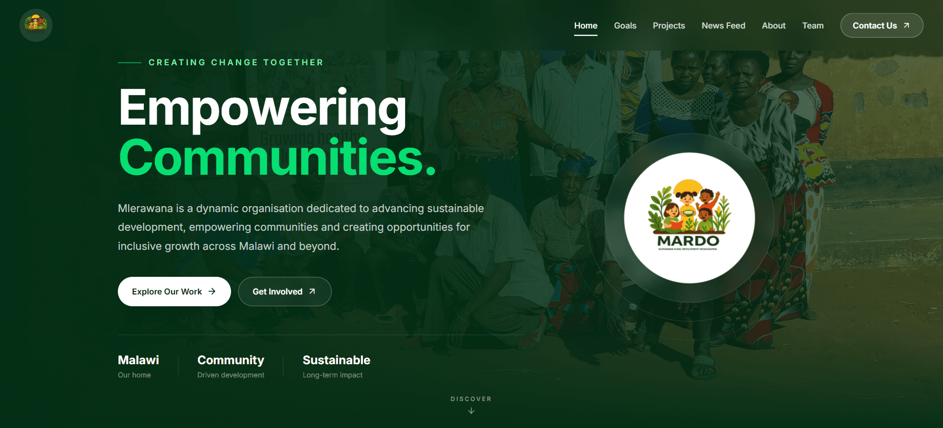 Mlerawana official website homepage